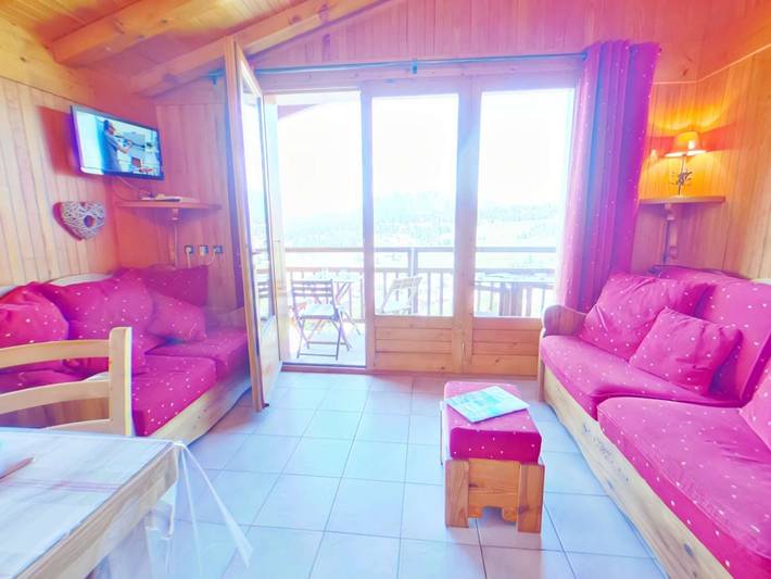 Gîte pour 6 personnes, avec balcon à Les Saisies - 2