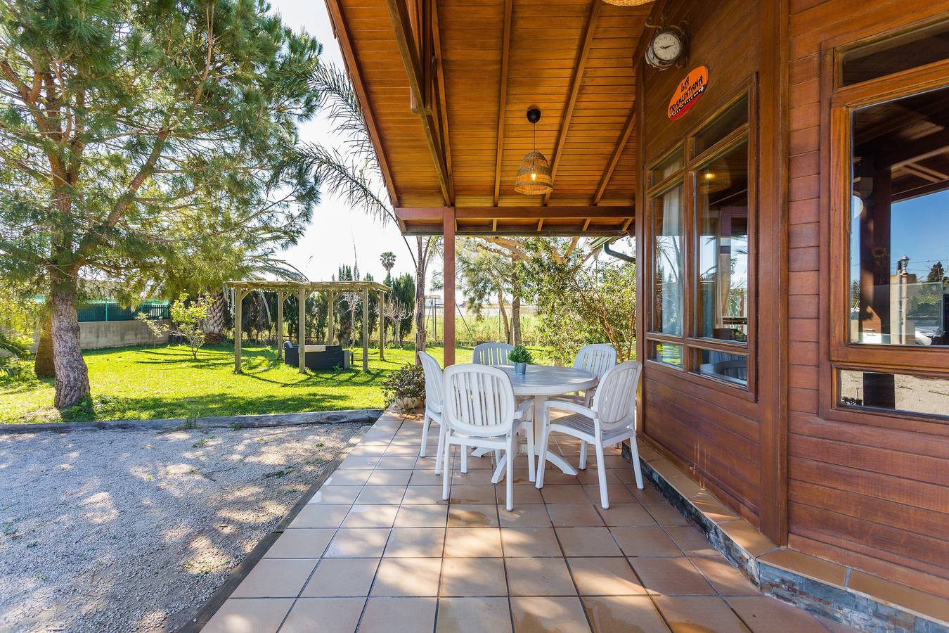 Ferienhaus 'La Tramuntana' mit Privatterrasse, Wi-Fi und Klimaanlage in Cullera, Costa de Valencia