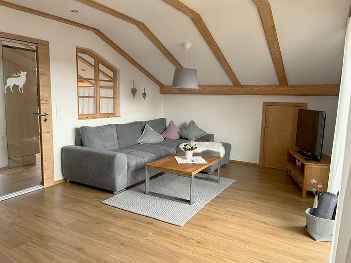 Ferienhaus für 4 Personen, mit Balkon und Balkon/Terrasse sowie Terrasse und Garten im Ostallgäu - 4