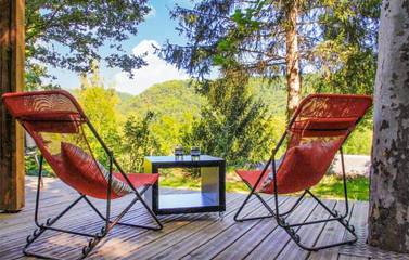 Gîte pour 4 personnes, avec jardin à Mirandol-Bourgnounac