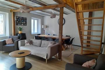 Gîte pour 11 personnes, avec balcon à Pfaffenheim