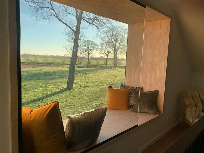 Gîte pour 4 personnes, avec Terrasse ainsi que Jardin et Vue à Kortemark