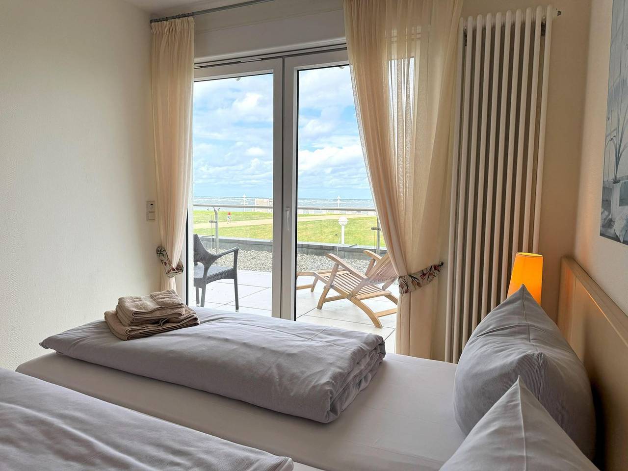 Ganze Wohnung, Strandvilla Therese Appartement 5 in Norderney Weststrand, Norderney
