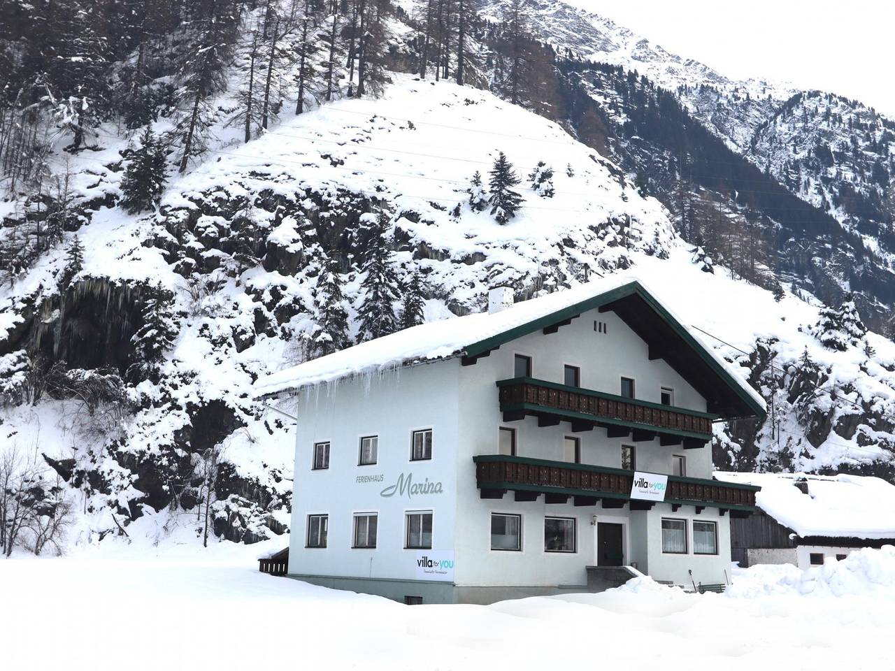 Maison individuelle avec abri à skis et à vélos
 in Längenfeld, Oetztal