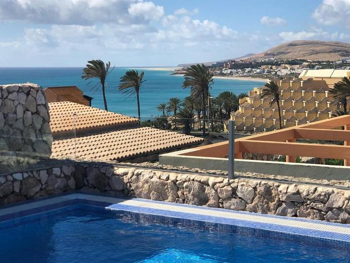 Casa rural para 6 personas, con vistas además de piscina y jardín en Pájara - 4