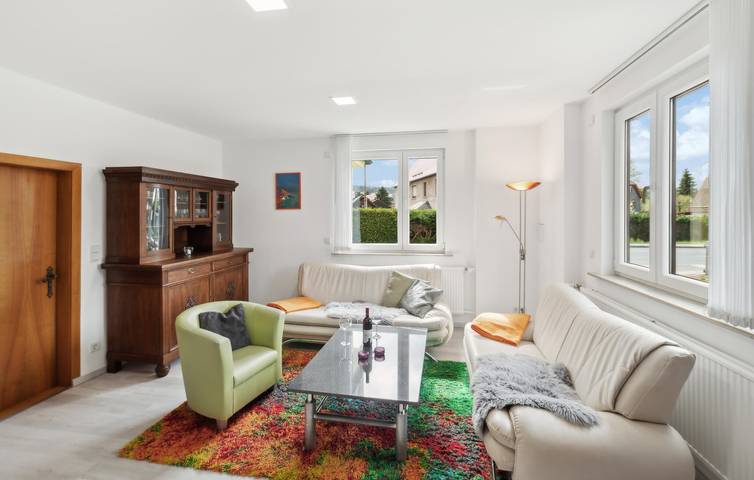 Ferienwohnung für 4 Personen, mit Sauna und Garten, mit Haustier im Thüringer Wald - 3