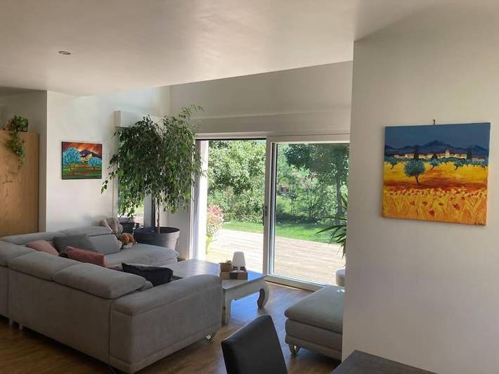 Location de vacances pour 11 personnes, avec vue et jardin, animaux acceptés à Walbach - 4