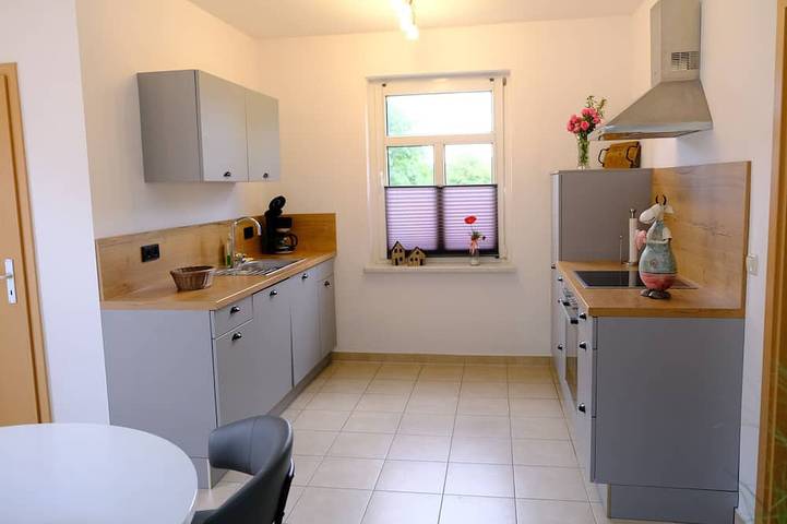 Ferienwohnung für 4 Personen, mit Terrasse und Garten in Groß Wokern