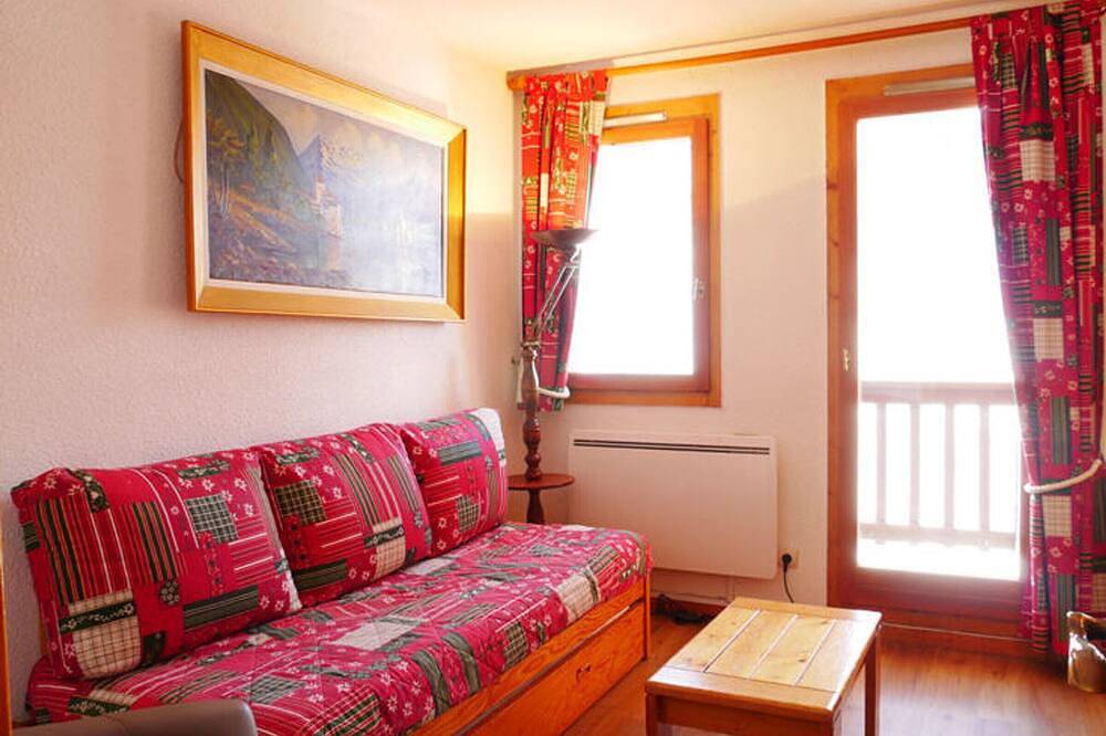 Apartamento entero, Apartamento acogedor para 5 personas, a pie de pistas, balcón soleado, cocina equipada in La Plagne, Bellentre