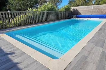 Location de vacances pour 14 personnes, avec jardin à Marcey-les-Grèves