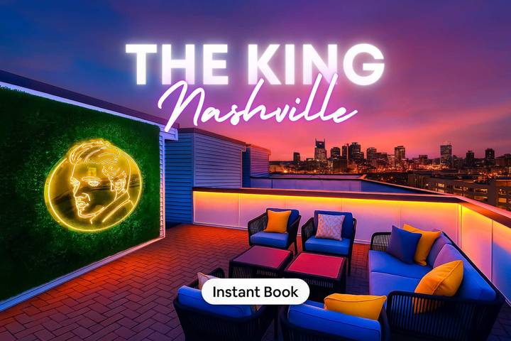 Vacation house for 12 people, with terrace, with pets in Nashville
