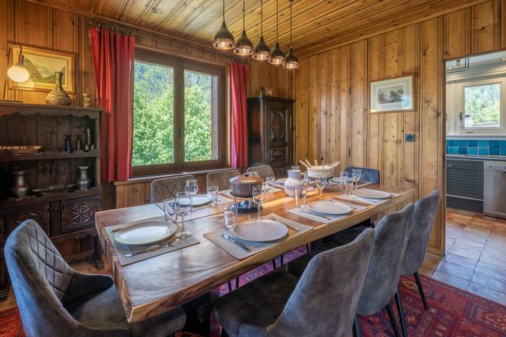 Gîte pour 11 personnes, avec jardin et terrasse dans Mer de Glace - 3