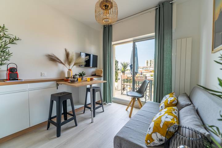 Gîte pour 2 personnes, avec Terrasse dans L'Aiguillon (Arcachon)