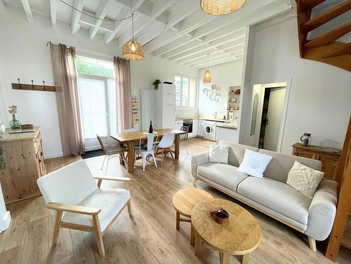 Maison de vacances pour 6 personnes, avec jardin et vue, adapté aux familles