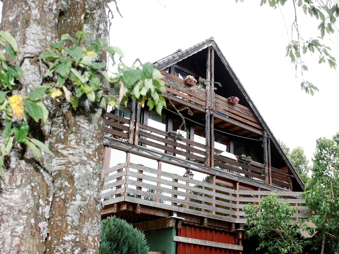 Ganze Wohnung, Ferienwohnung Seeblick mit Balkon und Wlan in Unterkirnach, Mittlerer Schwarzwald