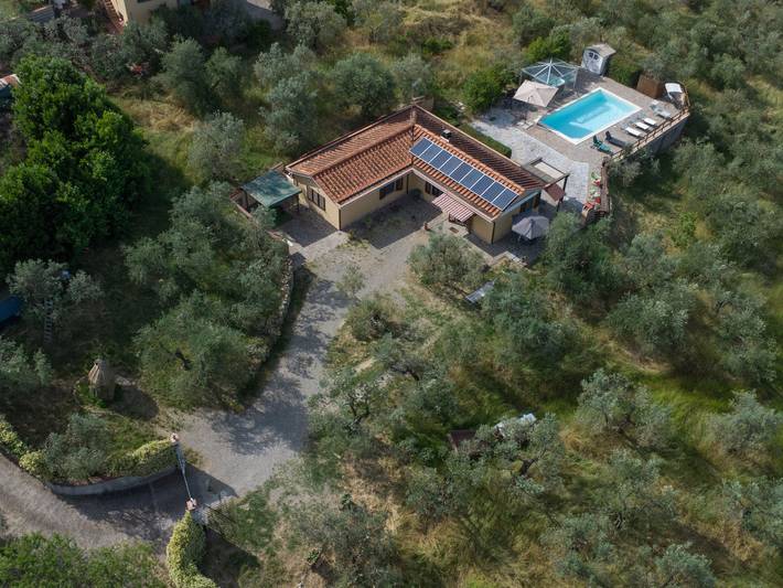 Location de vacances pour 8 personnes, avec jardin et vue à Greve In Chianti - 2