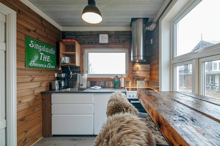 Ferienhaus für 2 Personen, mit Ausblick und Terrasse, mit Haustier auf den Lofoten - 3