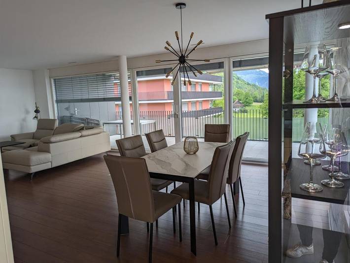 Appartement de vacances pour 6 personnes, avec terrasse et vue
