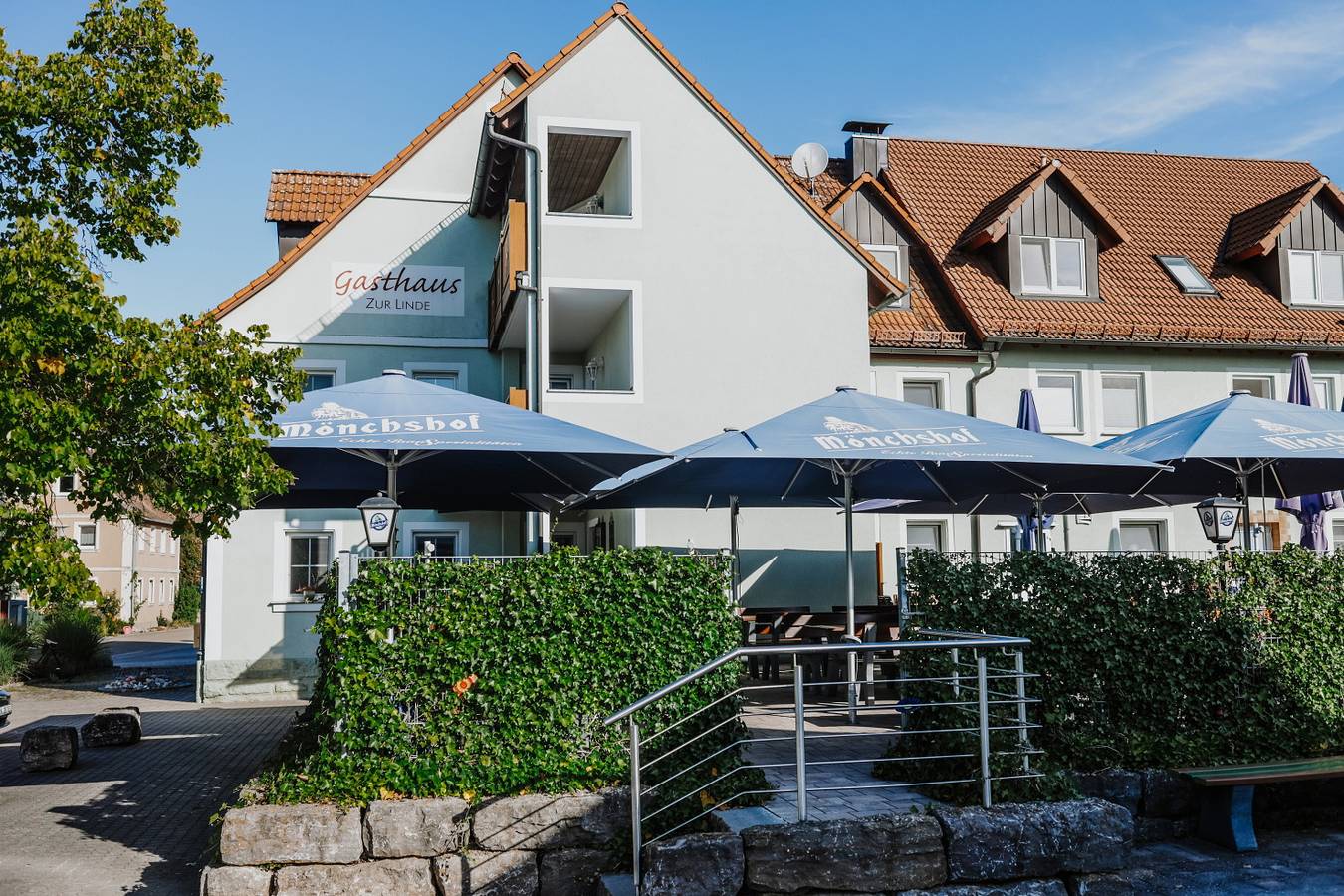 Gasthaus zur Linde - Einzelzimmer mit kostenfreiem Wlan in Dombühl, Romantische Straße