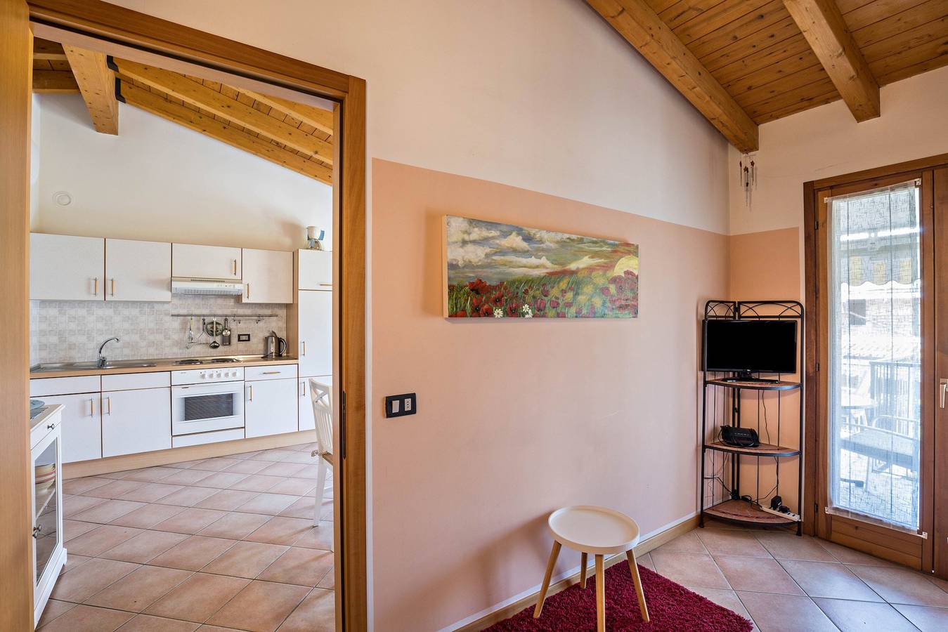 Ganze Wohnung, Apartment 'Lazise Colá' mit Gemeinschaftspool, privater Terrasse und Klimaanlage in Colà, Lazise