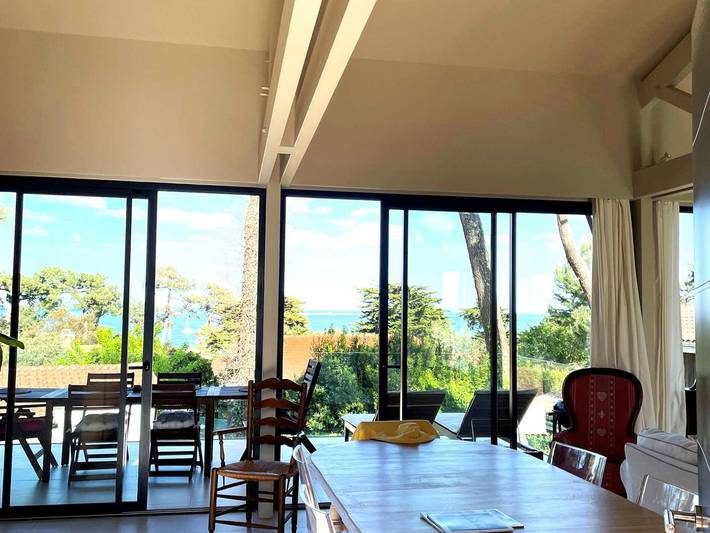 Villa pour 10 personnes, avec terrasse, animaux acceptés à Lège-Cap-Ferret - 2