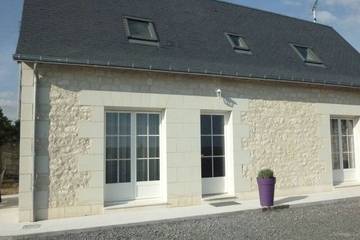 Gîte pour 6 personnes, avec terrasse et jardin à Bourgueil