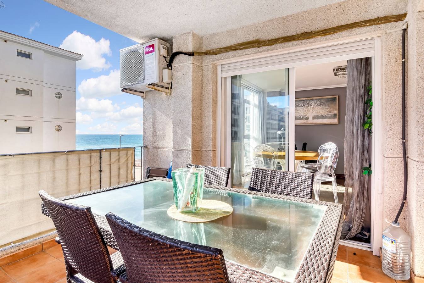Ganze Wohnung, Ferienwohnung 'Altea Beach' mit Meerblick, Wlan und Klimaanlage in Altea Dorf, Altea