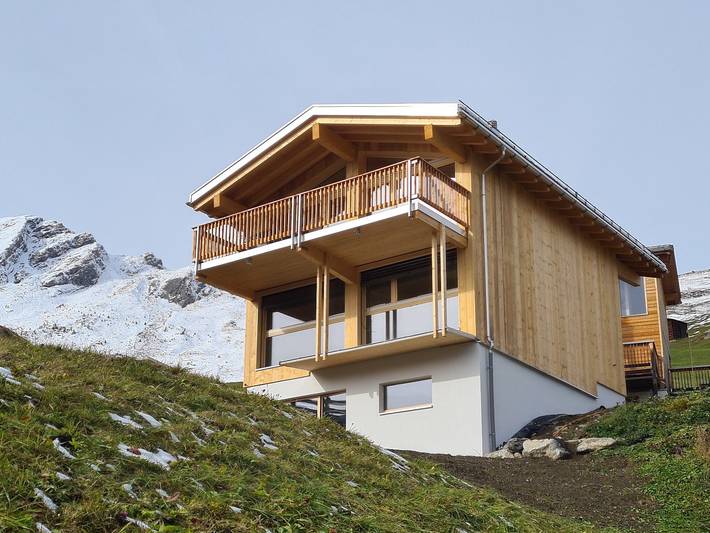 Ferienhaus für 4 Personen, mit Balkon in Graubünden