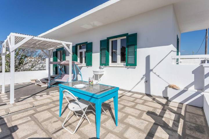Villa per 8 persone, con panorama e giardino, con animali domestici in Torre Suda