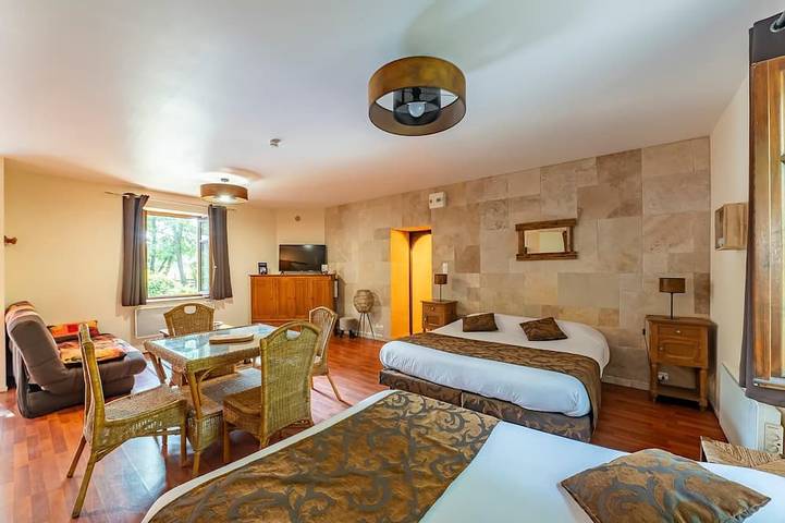 Hôtel pour 6 personnes, avec jardin