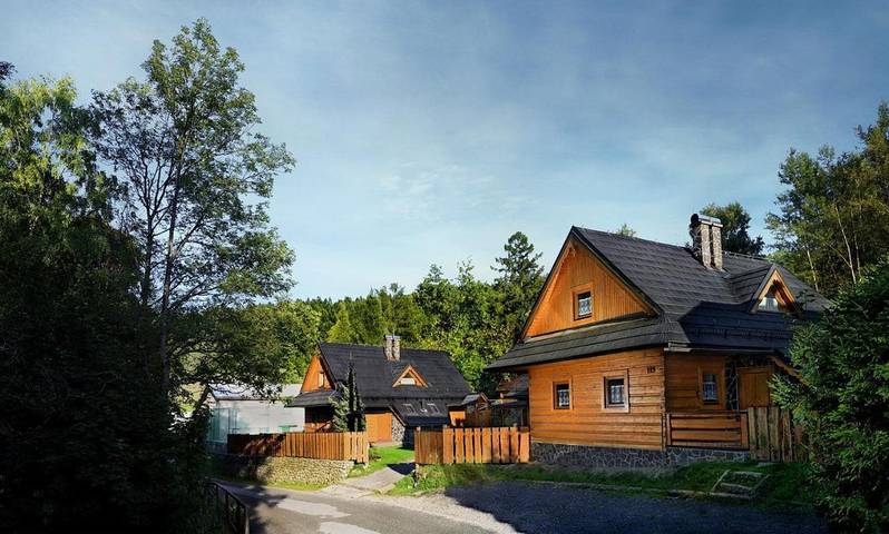 Chalet für 6 Personen, mit Terrasse und Garten sowie Sauna in der Slowakei - 3