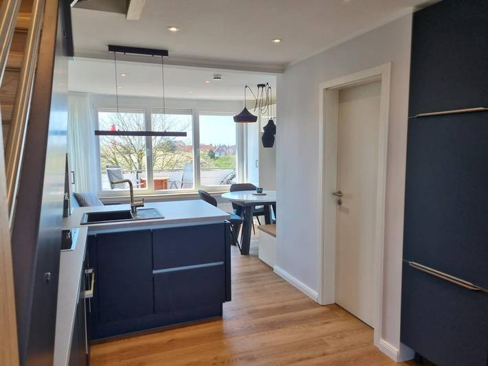 Ferienwohnung für 2 Personen, mit Balkon auf Borkum - 2