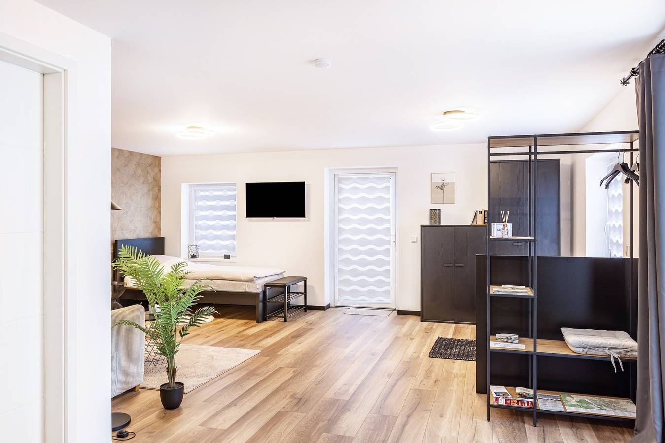 Ganzes Studio, Studio-Apartment 'Ambiente 1' mit Wlan in Naumburg (Hessen), Hessisches Bergland