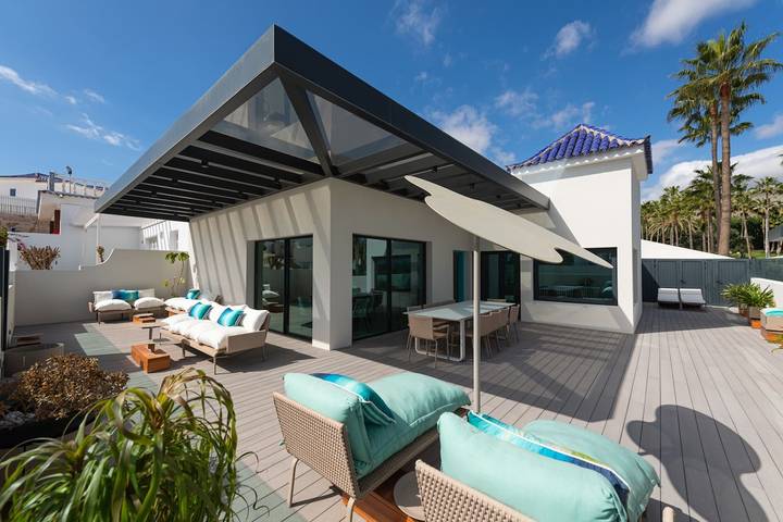 Chalet para 6 personas, con Terraza y Piscina en Pasito Blanco