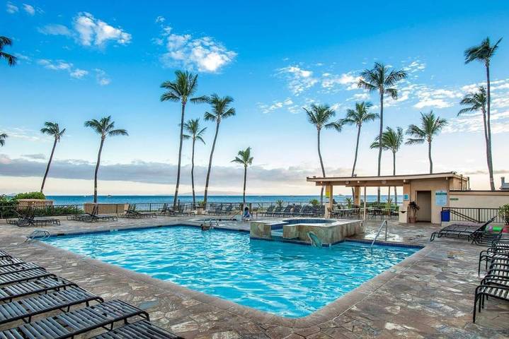 Ferienwohnung für 4 Personen, mit Pool und Sauna sowie Whirlpool auf Hawaii