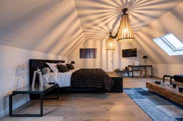 Chambre d’hôte pour 4 personnes, avec piscine et sauna ainsi que jardin et vue à Ellezelles