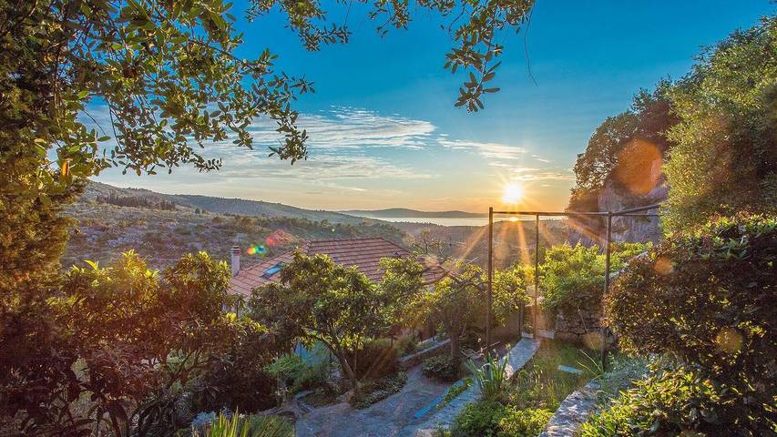 Ferienwohnung für 5 Personen, mit Garten, mit Haustier