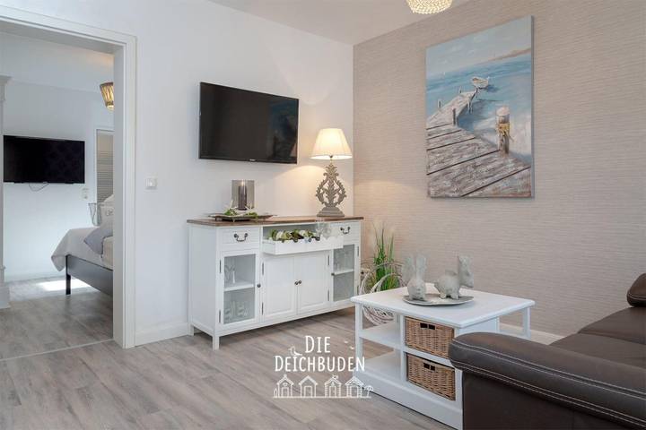 Ganze Ferienwohnung, Bude 6 in Büsumer Deichhausen, Kreis Dithmarschen