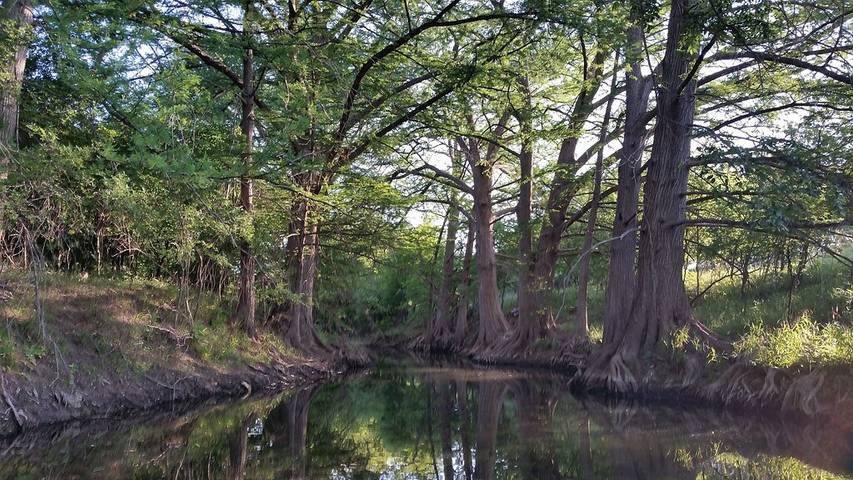 Vacation rental for 4 people, with yard and hot tub as well as balcony in Texas Hill Country