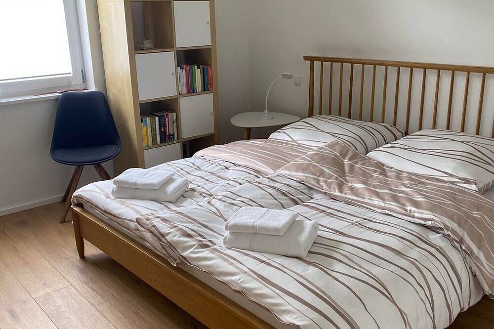 Ganze Wohnung, Panorama Bachtelweg - Appartement/Fewo, Dusche, Wc, Terrasse in Bad Wurzach, Region Bodensee-Oberschwaben