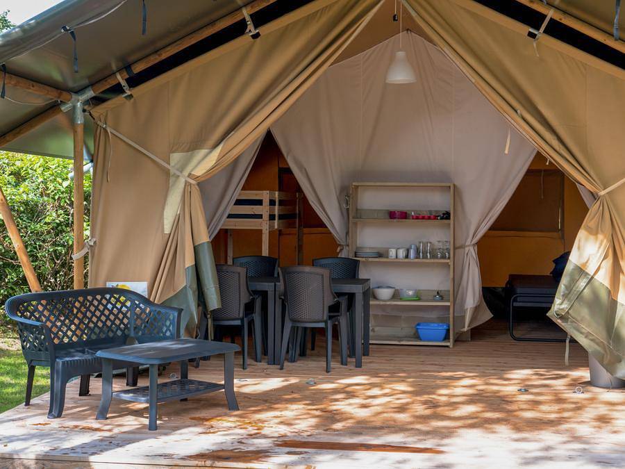 Camping Kempen - Safarizelt 4 personen - Safari-Zelt in Lichtaart, Kasterlee