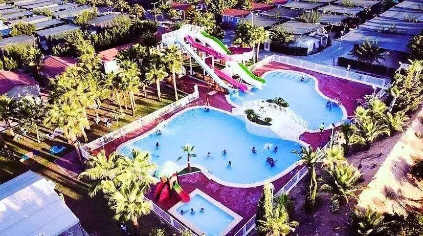 Camping pour 6 personnes, avec terrasse ainsi que piscine et sauna, animaux acceptés sur la Costa Blanca - 3