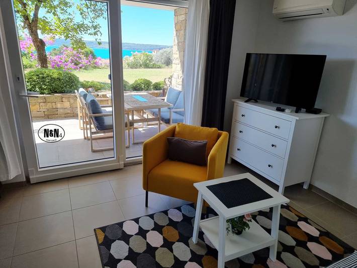 Ferienwohnung für 2 Personen, mit Meerblick und Terrasse sowie Garten und Ausblick in Portoroz - 4