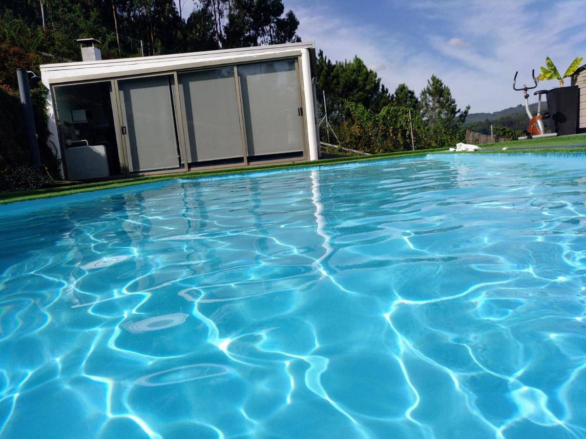 Cały apartament, Casa Rocha Velha con terraza y piscina particular in Santiago de Compostela, A Coruña (prowincja)