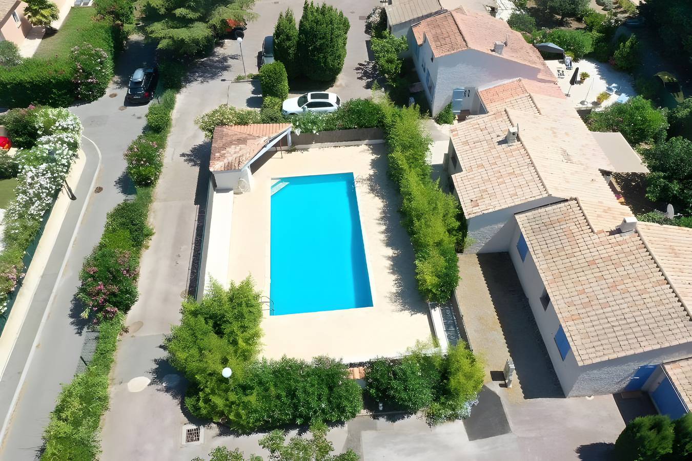 Ferienhaus 'Maison A 130m De La Plage' mit Gemeinschaftspool, Wi-Fi und Klimaanlage in Sainte-Maxime, Draguignan Region