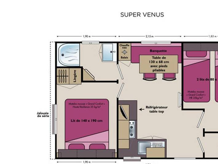 Camping für 4 Personen in Südfrankreich - 4