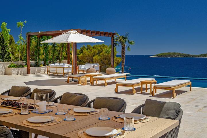 Villa mit pool für 20 Personen, mit Garten und Pool sowie Sauna auf Hvar - 2