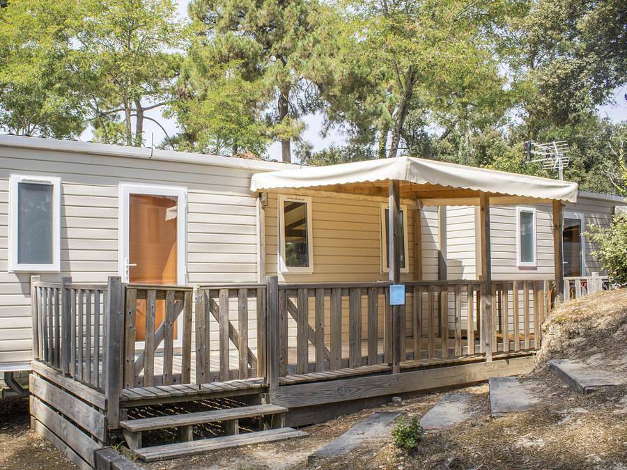 Camping Océan Vacances - Mobilheim 4 personen - Mobilheim Abysse**** in Saint-Georges-de-Didonne, Rochefort und Umgebung
