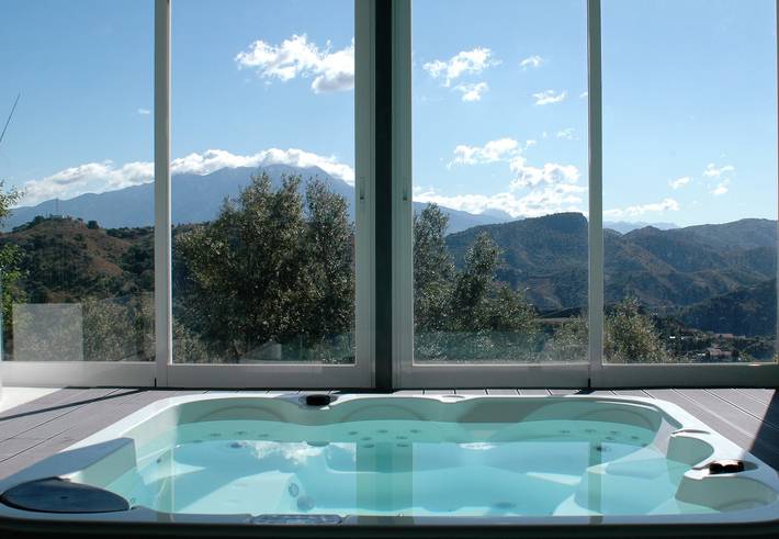 Apartamento para 3 personas, con sauna y jardín en Axarquía