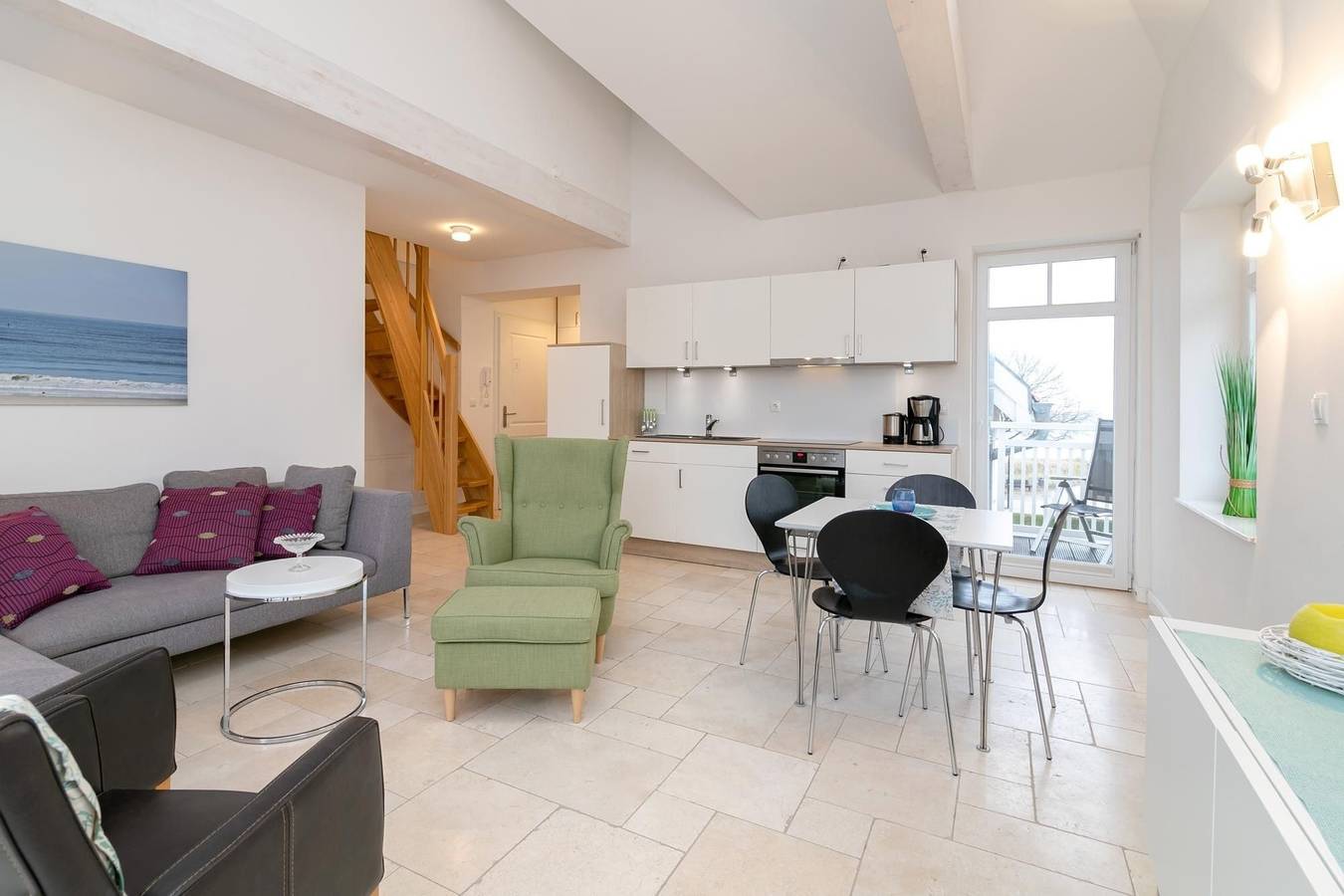 Geheel vakantieappartement, Vakantieappartement voor 4 personen met balkon in Scharbeutz, Kreis Ostholstein